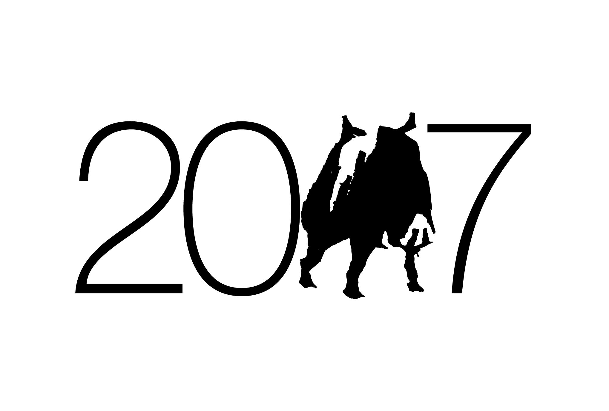 2007年賀状14：Wild boar 2007のダウンロード画像