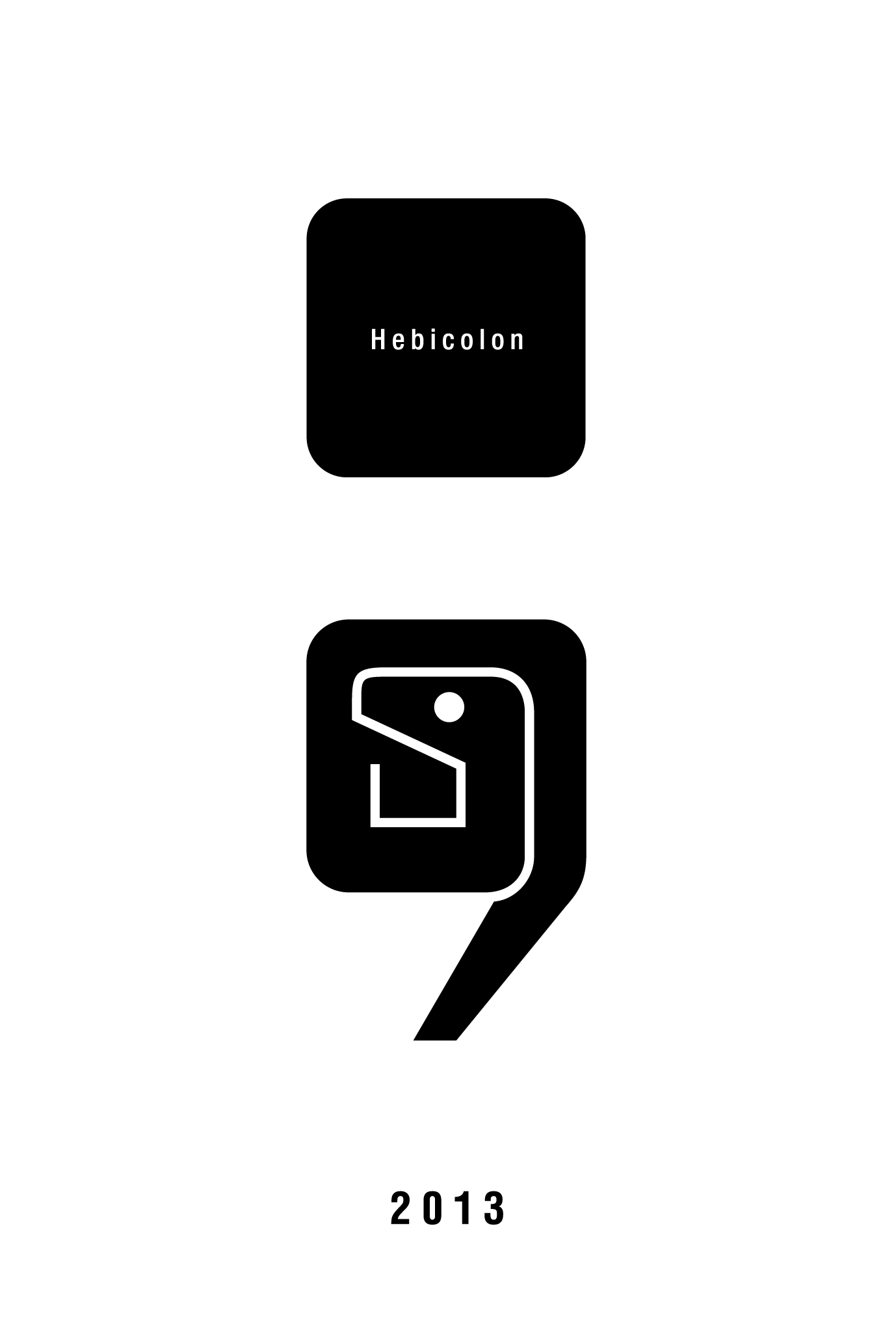 2013年賀状12-2：Semicolon ; Hebicolon / 2のダウンロード画像