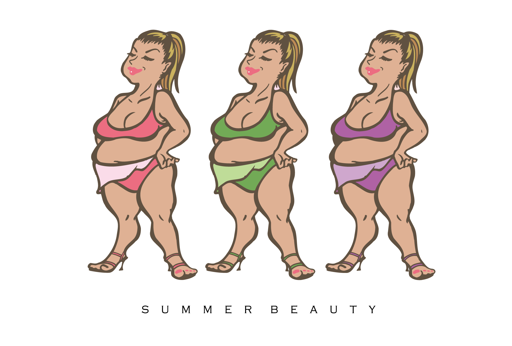 サマーカード13：SUMMER BEAUTYのダウンロード画像