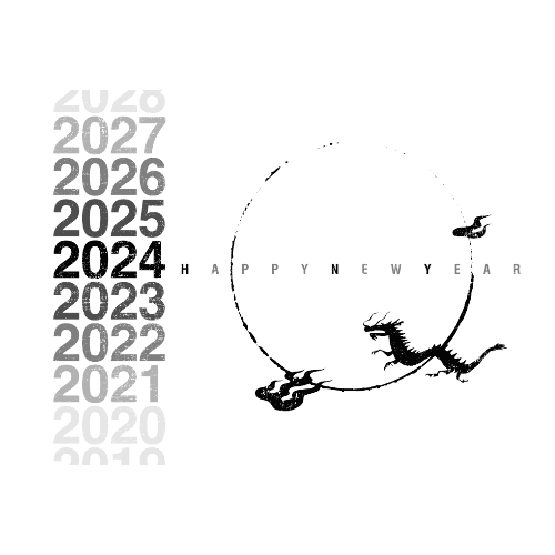 辰年2024年賀状のデザイン01-3