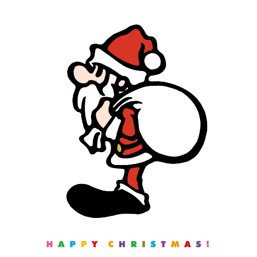 クリスマスのイラストレーション05