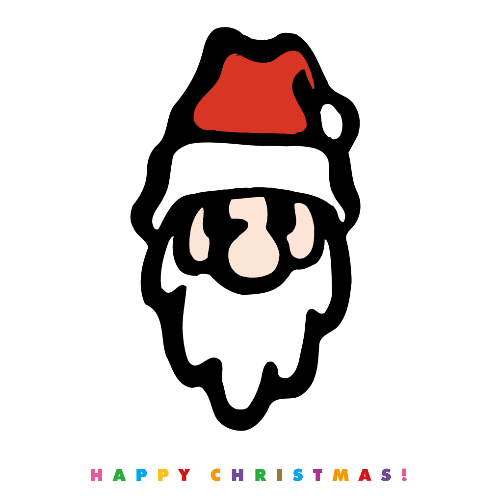 クリスマスのイラストレーション07